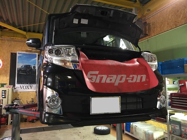 タントカスタムの車検をさせて頂きました。