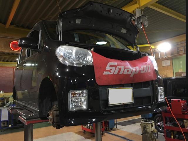 タントエグゼの車検をさせて頂きました。