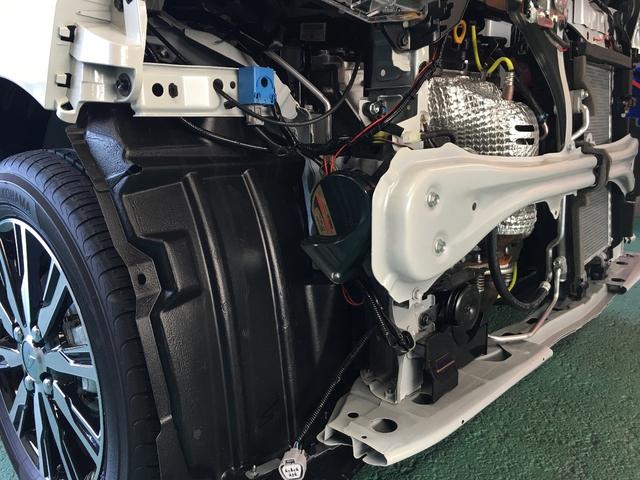 ご購入頂いたタントカスタムに持ち込みでホーンの取付をさせて頂きました。