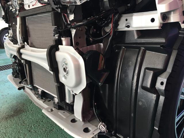 ご購入頂いたタントカスタムに持ち込みでホーンの取付をさせて頂きました。