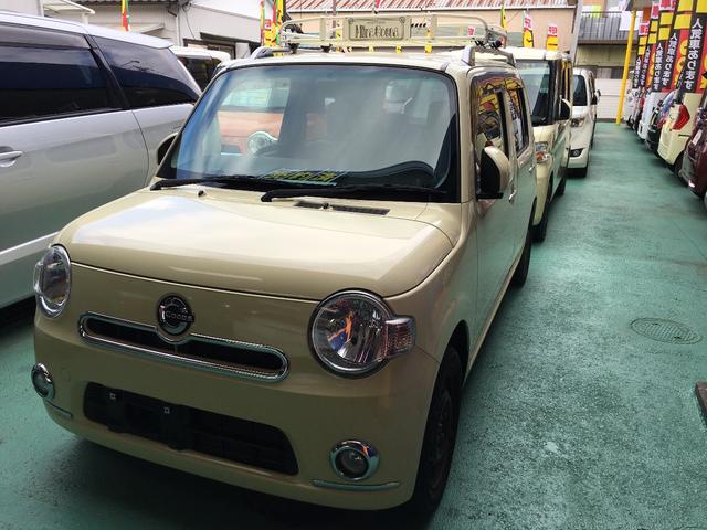 ご購入頂いたココアの納車前にルーフキャリアの取付をさせて頂きました。