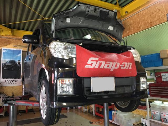 タントエグゼカスタムの車検をさせて頂きました。