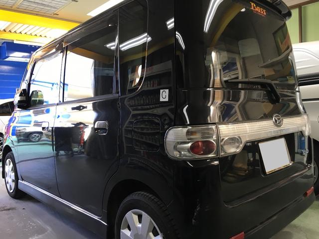 タントカスタムの鈑金塗装をさせて頂きました。