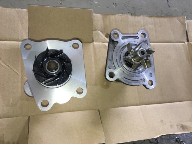 タントのウォーターポンプを交換させて頂きました。