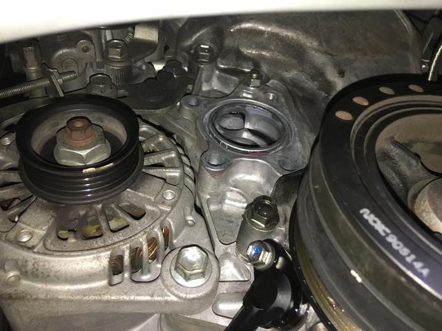 タントのウォーターポンプを交換させて頂きました。