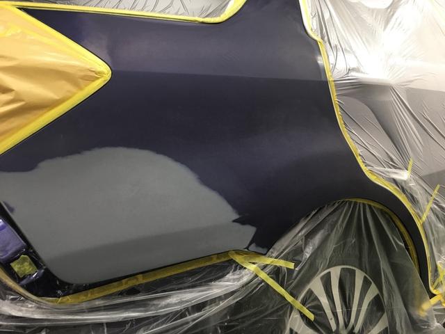 シャトルHVの鈑金塗装をさせて頂きました。