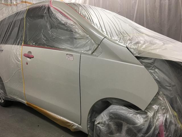 ムーヴカスタムの鈑金塗装をさせて頂きました。