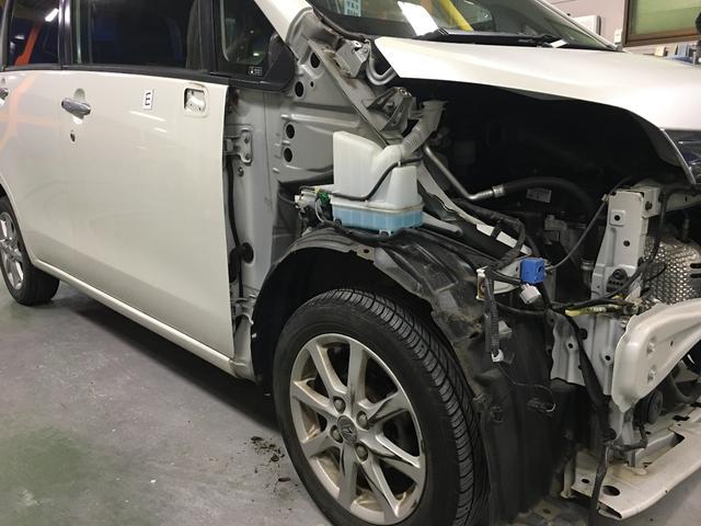 ムーヴカスタムの鈑金塗装をさせて頂きました。