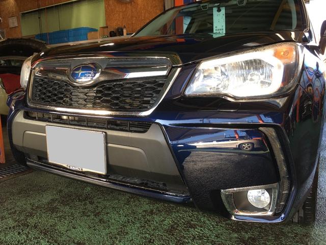 フォレスターの鈑金塗装をさせて頂きました。