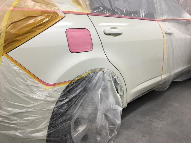 ティーダの鈑金塗装をさせて頂きました。