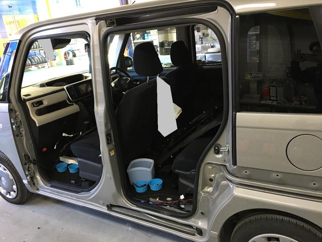 キャンバスの鈑金塗装をさせて頂きました。