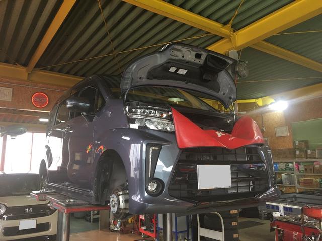 ムーヴカスタムの法定点検をさせて頂きました。