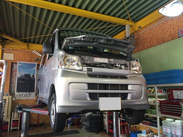 ハイゼットカーゴキャンピングの車検をさせて頂きました。