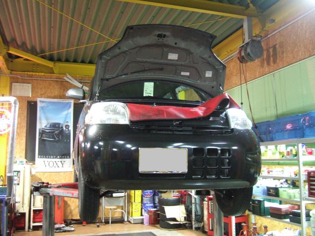 エッセの車検をさせて頂きました。