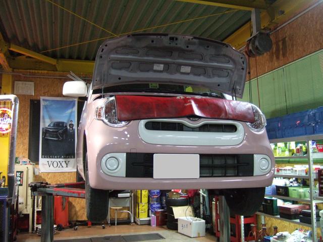 ココアの車検をさせて頂きました。