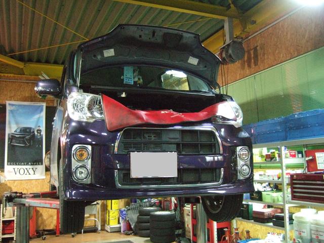 タントエグゼカスタムの車検をさせて頂きました。