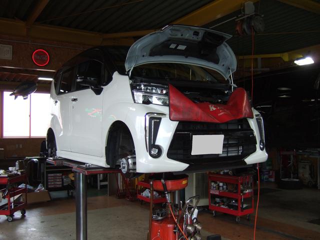 ムーヴカスタムの法定点検をさせて頂きました。