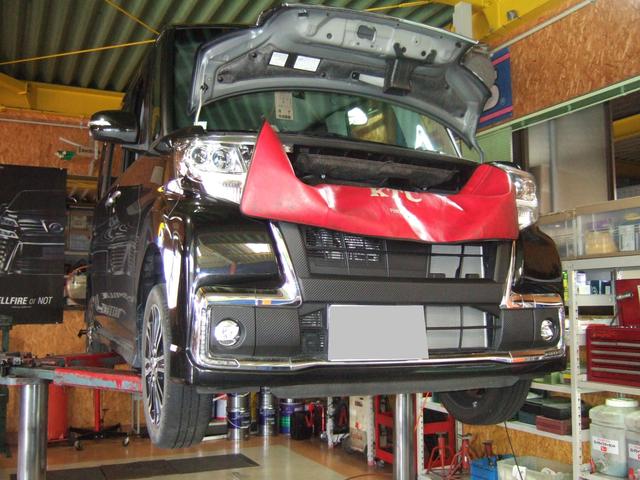 タントカスタムの車検をさせて頂きました。