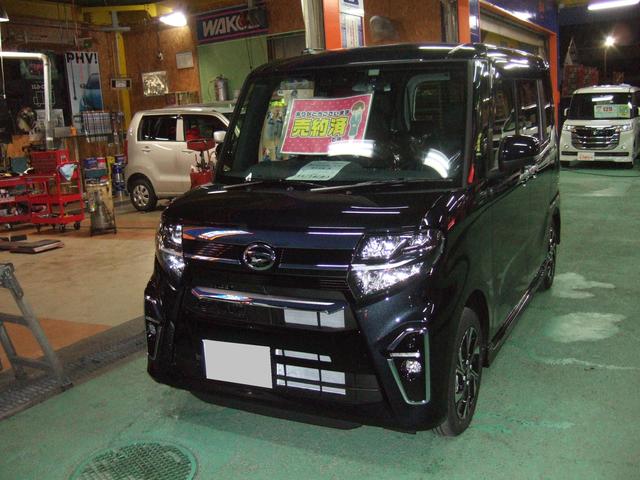 ご購入頂いたタントの納車前にナビゲーションの取付をさせて頂きました。