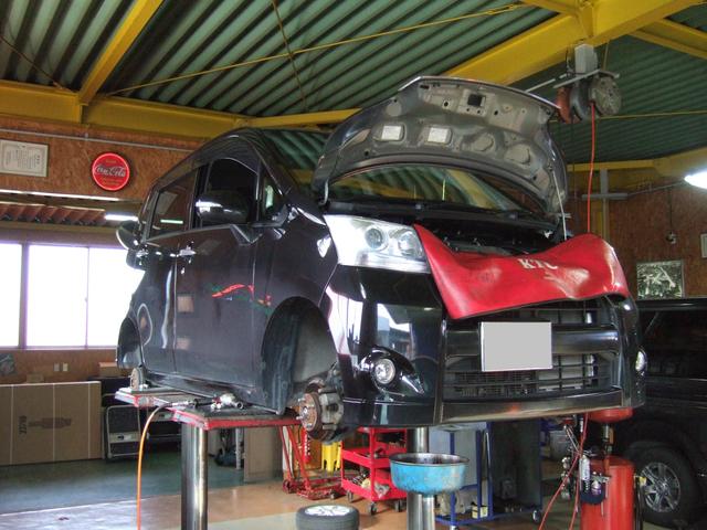 ムーヴカスタムの法定点検をさせて頂きました。