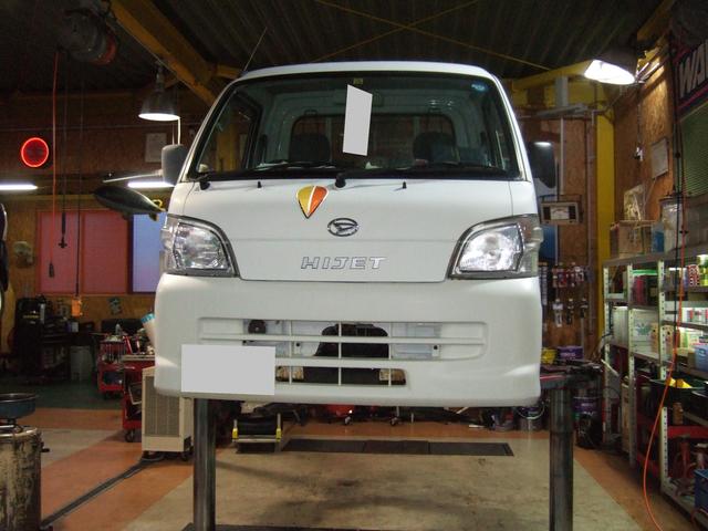 ハイゼットトラックの車検をさせて頂きました。
