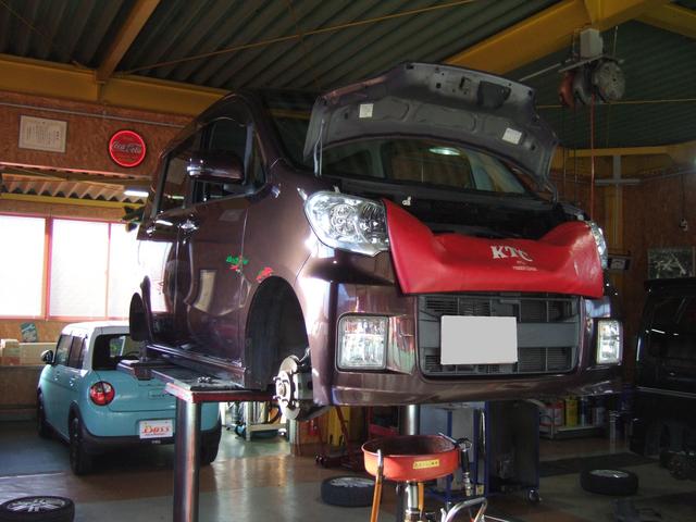 タントエグゼカスタムの法定点検をさせて頂きました。