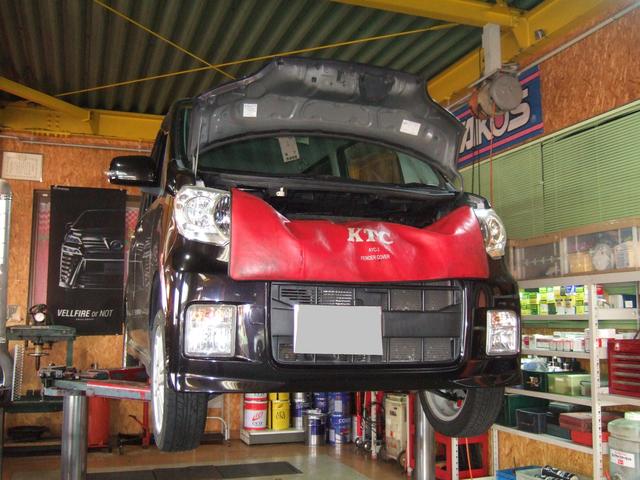 タントエグゼカスタムの車検をさせて頂きました。