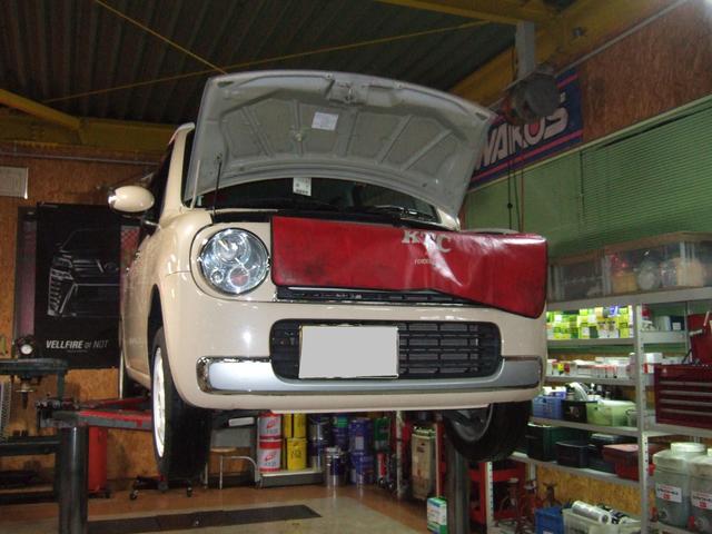 アルトラパンショコラの車検をさせて頂きました。