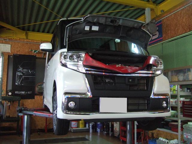 タントカスタムの車検をさせて頂きました。