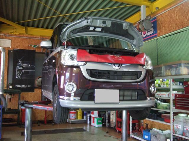 ムーブキャンバスの車検をさせて頂きました。