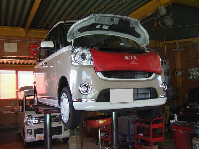 ムーヴキャンバスの新車1ヶ月無料点検をさせて頂きました。
