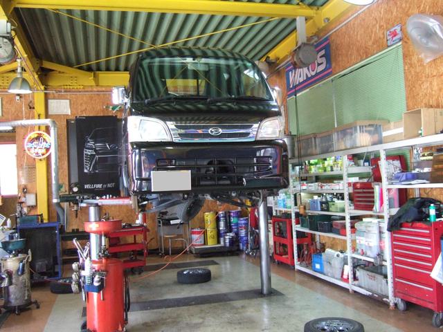 ハイゼットジャンボの法定点検をさせて頂きました。