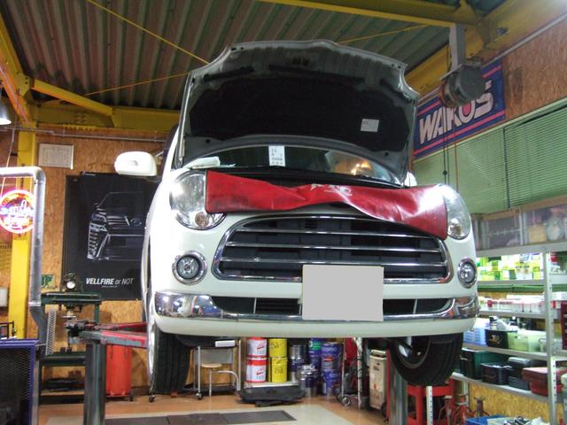 ミラジーノの車検をさせて頂きました。