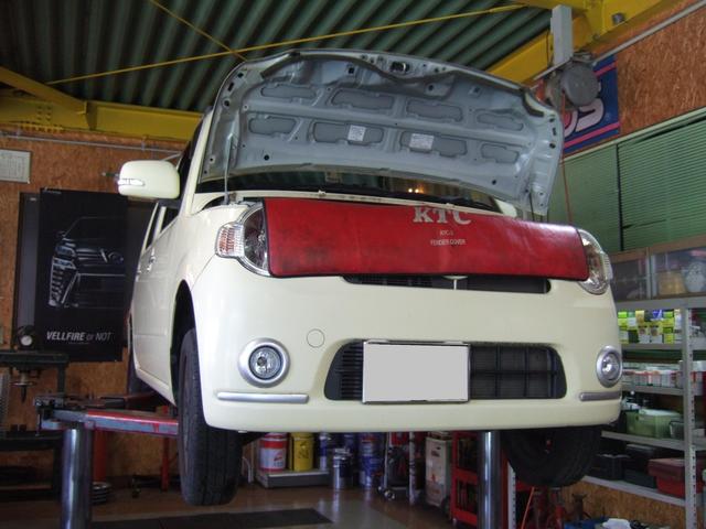 ミラココアの車検をさせて頂きました。