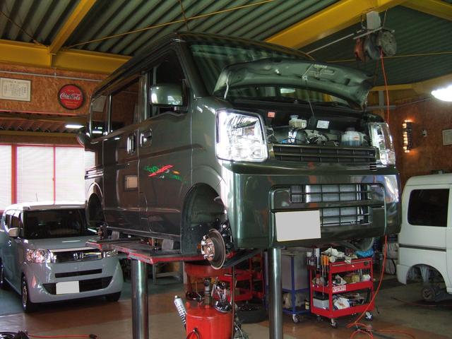 エブリィの法定点検をさせて頂きました。