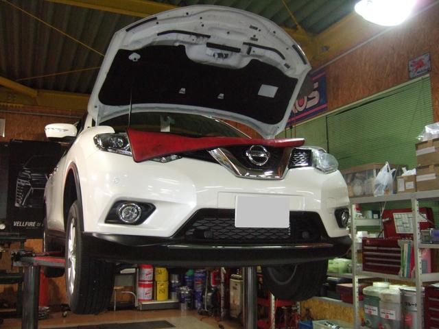 エクストレイルの車検をさせて頂きました。