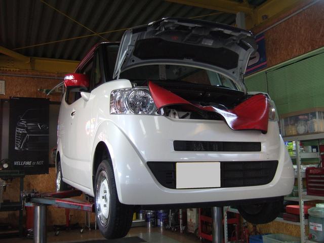 Ｎ－ＢＯＸスラッシュの車検をさせて頂きました。