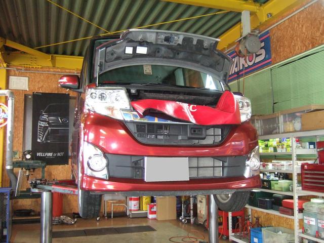 タントカスタムの車検をさせて頂きました。