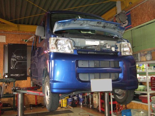 ハイゼットカーゴの車検をさせて頂きました。