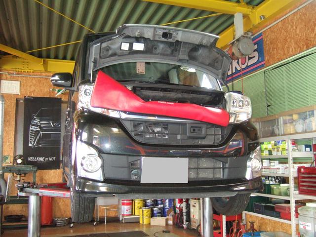 タントカスタムの車検をさせて頂きました。
