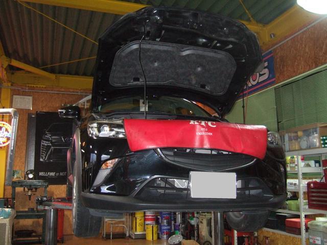 CXー３の車検をさせて頂きました。