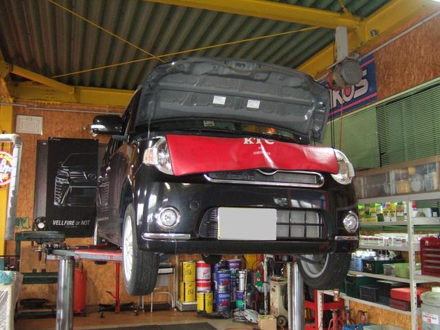 ミラココアの車検をさせて頂きました。