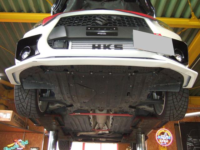 スイフトスポーツのアンダーカバー交換をさせて頂きました。