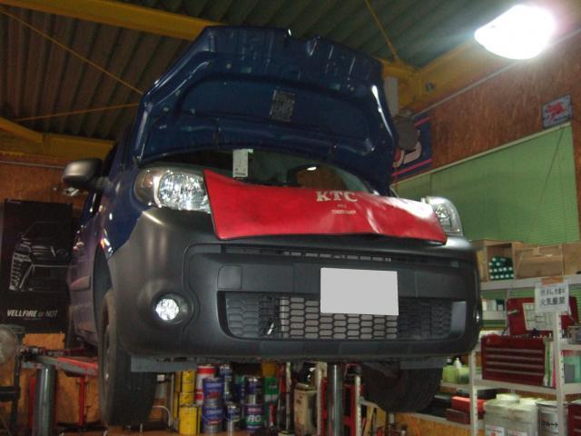 カングーの車検をさせて頂きました。