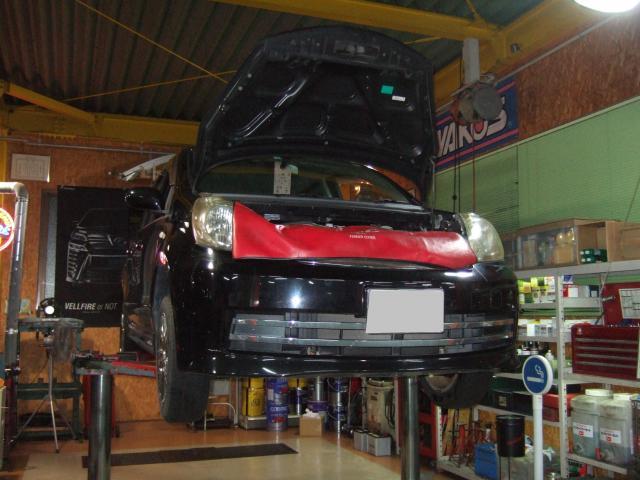 ノートライダーの車検をさせて頂きました。