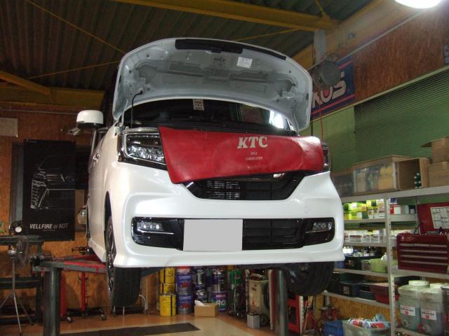 NーBOXカスタムの車検をさせて頂きました。