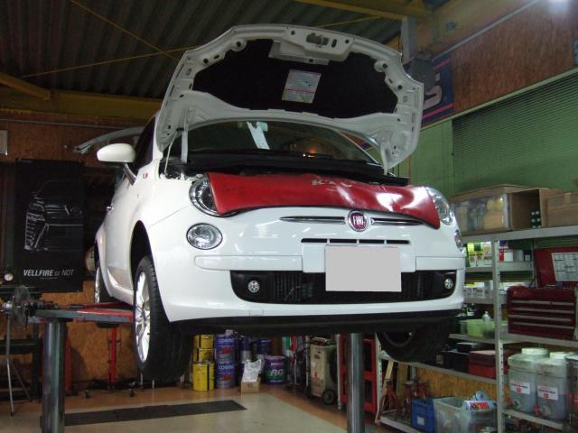 チンクチェントの車検をさせて頂きました。