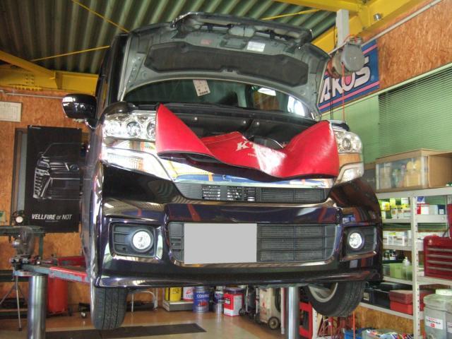 NーBOXカスタムの車検をさせて頂きました。