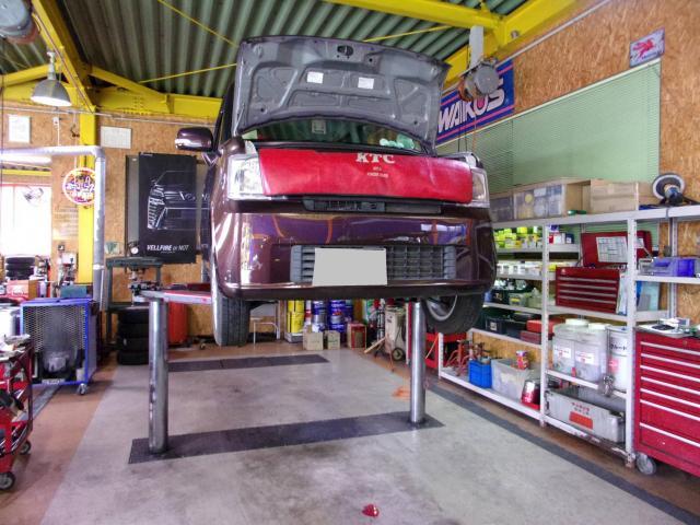 ムーブコンテの車検をさせて頂きました。