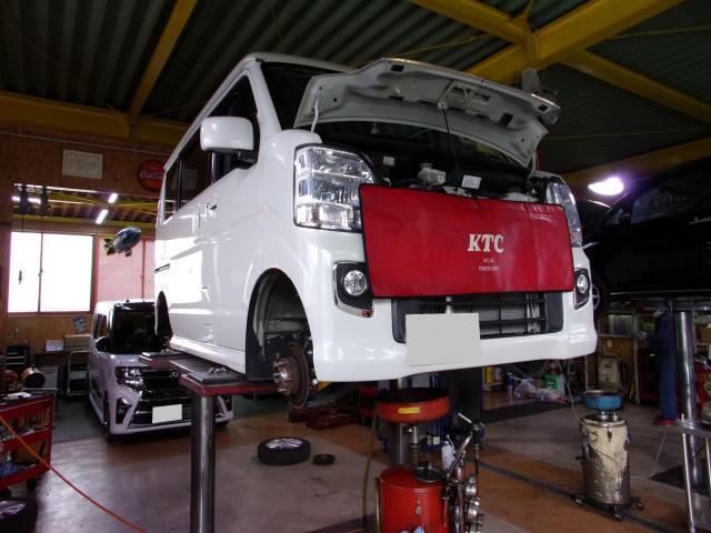 ＮＶ１００クリッパーリオの法定点検をさせて頂きました。